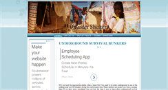 Desktop Screenshot of disaster-shelters.net